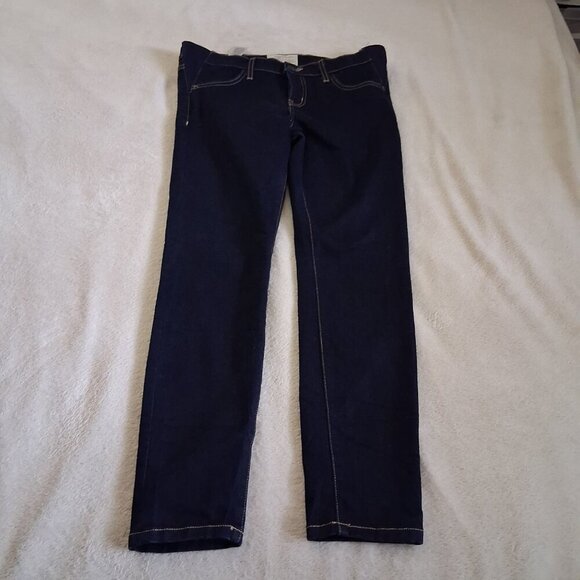 Current/Elliot x Hatch Size 27 The Maternity Stiletto Serenity Dark Wash Jeans - Picture 3 of 14